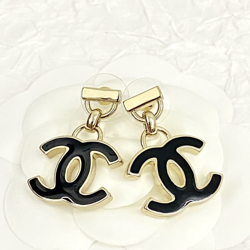 Ch*el earrings